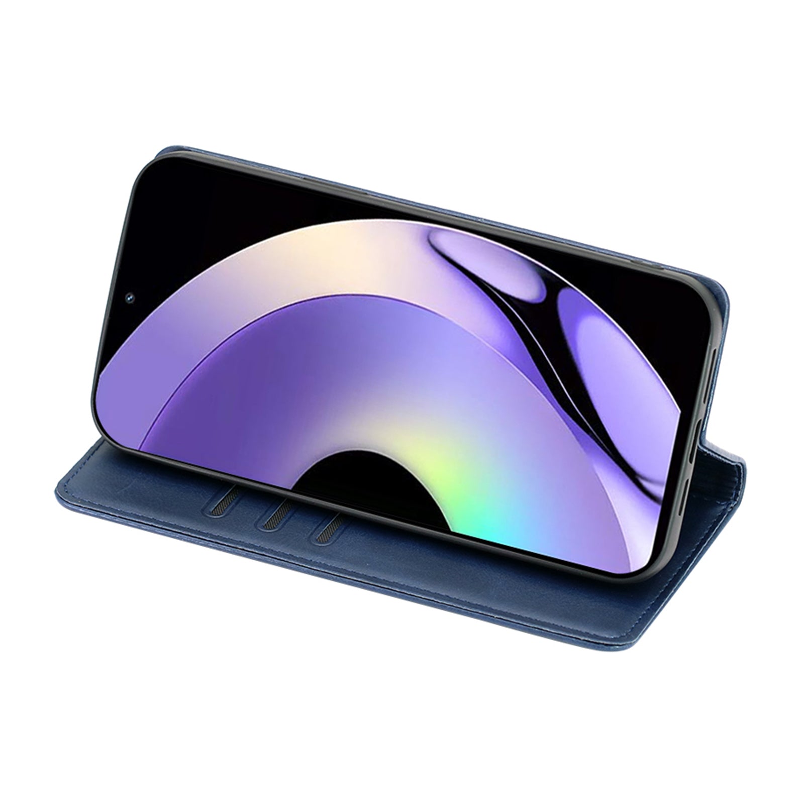 For Realme 10 Pro 5G Calf Texture Phone Case Magnetic Auto Closing PU Leather Wallet Stand Cover For Realme 10 Pro 5G Calf Texture Phone Case Magnetic Auto Closing PU Leather Wallet Stand Cover